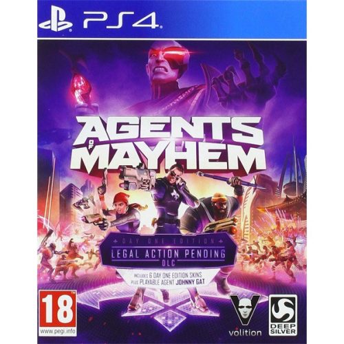 Agents Of Mayhem PS4 játékszoftver