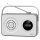 Sencor SRD 3200 W Bluetooth fehér táskarádió