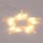 Iris Csillag alakú 18x18cm/meleg fehér LED-es tapadókorongos fénydekoráció