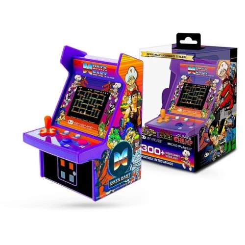 My Arcade DGUNL-4124 Data East 300+ Micro Player Retro Arcade 6.75" hordozható játékkonzol