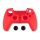 Spartan Gear PS5 kontroller szilikon skin piros + thumb grips