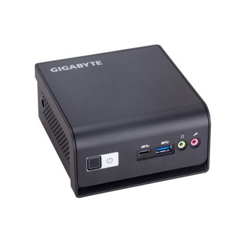 GIGABYTE PC BRIX, Intel Celeron N4500 2.8 GHz, HDMI, MiniDisplayport, LAN, WIFI, Bluetooth, 2,5" HDD hely, USB 3.0