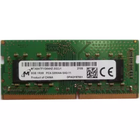 8GB DDR4 3200MHz SODIMM ram memória mta8atf1g64hz-3g2j1