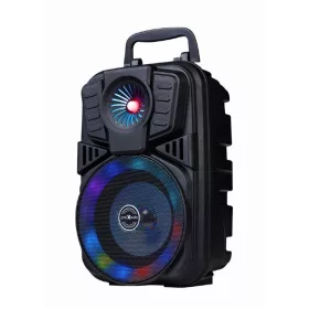 Gembird SPK-BT-LED-01 Bluetooth portable party speaker Black