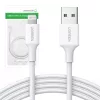 UGREEN US155 USB-Lightning kábel, MFi, 1 m (fehér)
