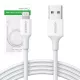 UGREEN US155 USB-Lightning kábel, MFi, 1 m (fehér)
