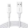 UGREEN US155 USB-Lightning kábel, MFi, 1 m (fehér)