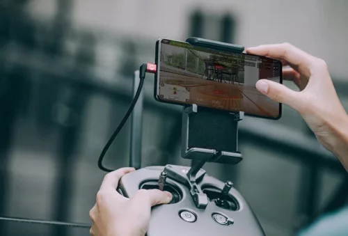 USB-A–USB-C kábel 350 mm-es PGYTECH (P-GM-124)