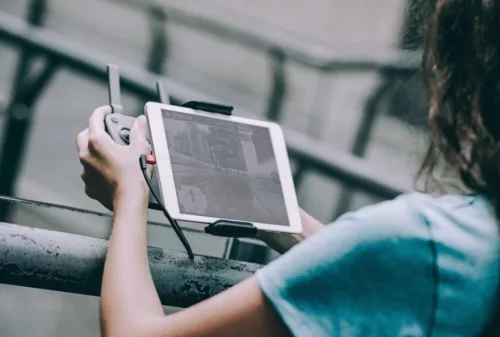 USB-A-Lightning MFI 350 mm-es PGYTECH kábel (P-GM-115)