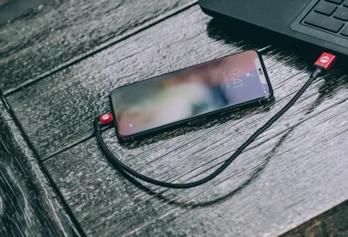 USB-A-Lightning MFI 350 mm-es PGYTECH kábel (P-GM-115)