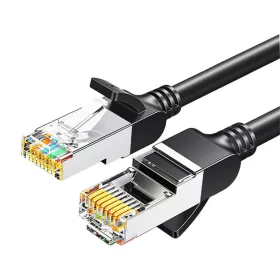   UGREEN hálózati kábel fém csatlakozókkal, Ethernet RJ45, Cat.6, UTP, 5 m (fekete)