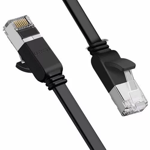 UGREEN hálózati kábel fém csatlakozókkal, Ethernet RJ45, Cat.6, UTP, 5 m (fekete)