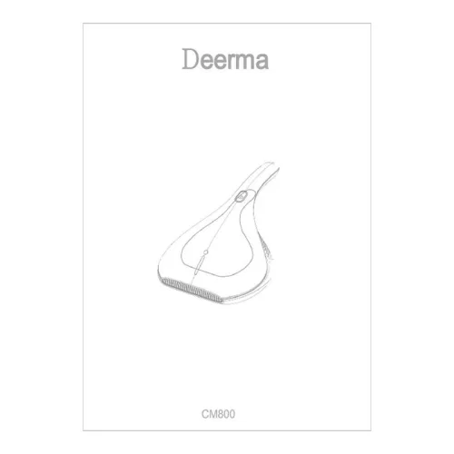 Deerma CM800 por és atka eltávolító