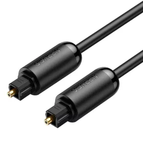   UGREEN AV122 Toslink audio optikai kábel, aranyozott, 1,5m (fekete)