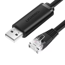 UGREEN CM204 USB–RJ45 konzolkábel, 1,5m (fekete)