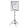 Stúdió szett Puluz LED softbox 50x70cm, állvány, LED izzók 4 db PU5071EU
