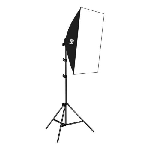 Stúdió szett Puluz LED softbox 50x70cm, állvány, LED izzók 4 db PU5071EU