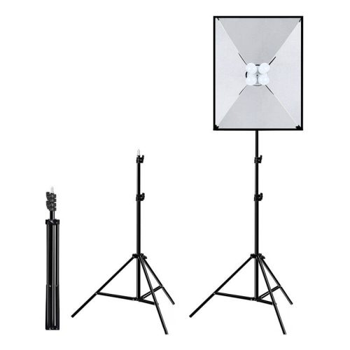 Stúdió szett Puluz LED softbox 50x70cm, állvány, LED izzók 4 db PU5071EU