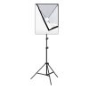 Stúdió szett Puluz LED softbox 50x70cm, állvány, LED izzó 1 db PU5070EU