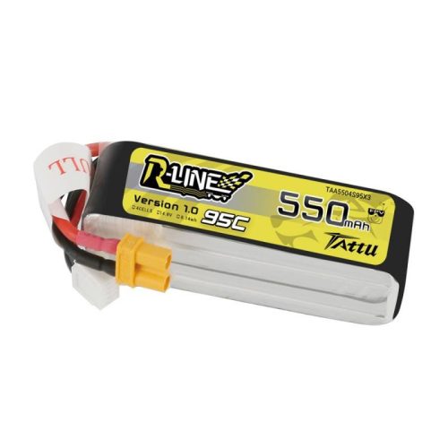 Akkumulátor Tattu R-Line 550mAh 14.8V 95C 4S1P