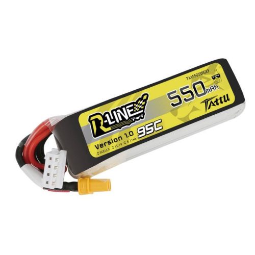 Akkumulátor Tattu R-Line 550mAh 11.1V 95C 3S1P XT30