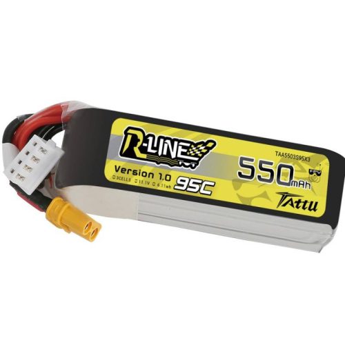 Akkumulátor Tattu R-Line 550mAh 11.1V 95C 3S1P XT30