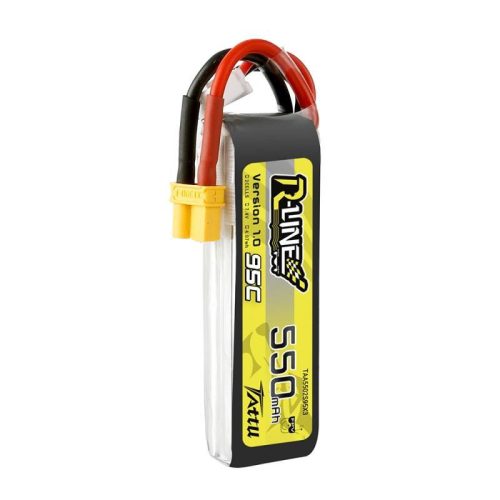 Akkumulátor Tattu R-Line 550mAh 7.4V 95C 2S1P XT30