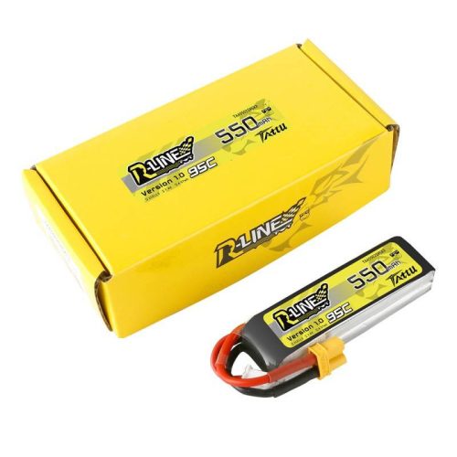 Akkumulátor Tattu R-Line 550mAh 7.4V 95C 2S1P XT30