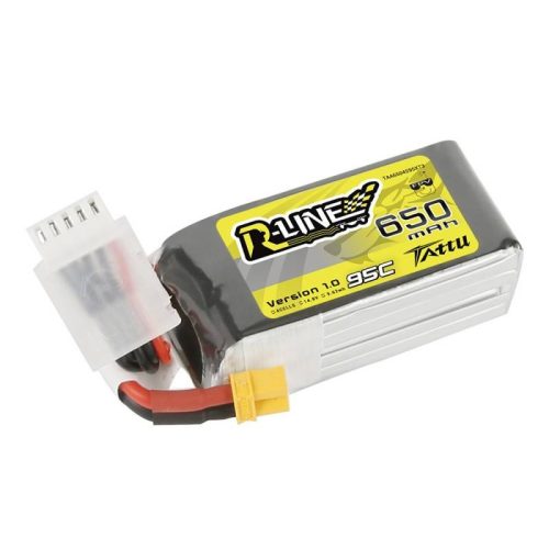 Akkumulátor Tattu R-Line 650mAh 14,8V 95C 4S1P XT30
