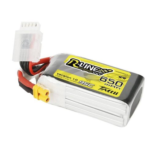 Akkumulátor Tattu R-Line 650mAh 14,8V 95C 4S1P XT30
