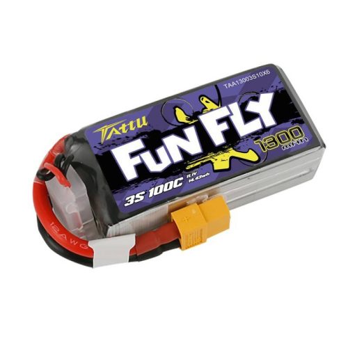 Akumulátor Tattu Funfly 1300mAh 11,1V 100C 3S1P