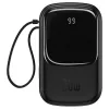Baseus Qpow PRO Powerbank Powerbank Baseus Qpow PRO Lightning kábellel, 20000mAh, 20W (fekete)