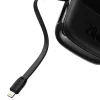 Baseus Qpow PRO Powerbank Powerbank Baseus Qpow PRO Lightning kábellel, 20000mAh, 20W (fekete)