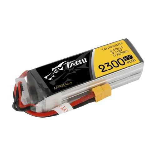 Akkumulátor Tattu 2300mAh 14,8V 75C 4S1P XT60