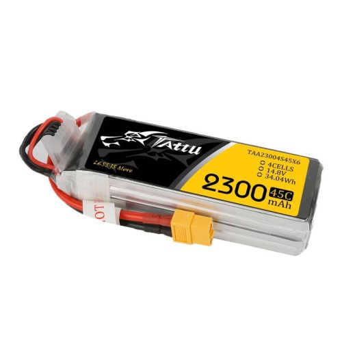 Akkumulátor Tattu 2300mAh 14,8V 75C 4S1P XT60