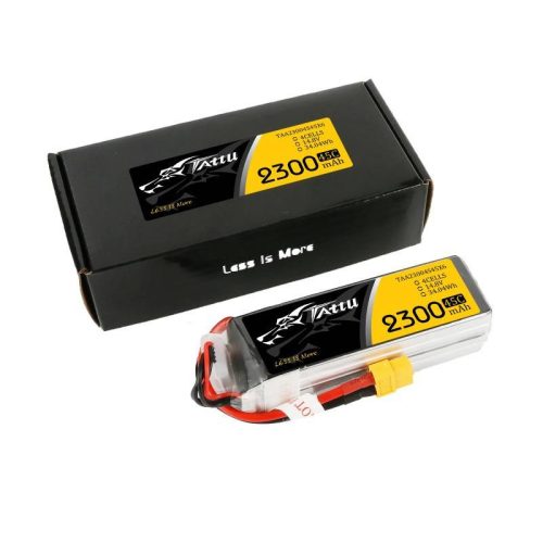 Akkumulátor Tattu 2300mAh 14,8V 75C 4S1P XT60