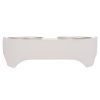 Bowls for dogs and cats Paw In Hand (White)
