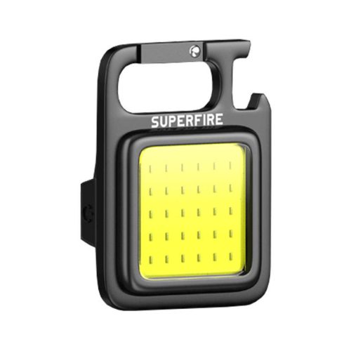 Zseblámpa Superfire MX16 – 600 lm, 500 mAh, USB-C, 4 mód