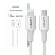 UGREEN US171 Lightning-USB-C kábel, 3A, 1,5 m (fehér)