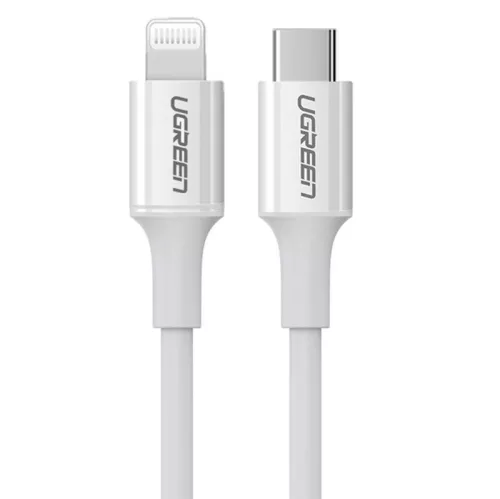 UGREEN US171 Lightning-USB-C kábel, 3A, 1,5 m (fehér)