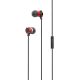 LDNIO HP02 wired earbuds, 3.5mm jack (black)