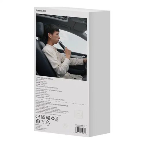 Baseus SafeJourney Pro Elektronikus alkoholszonda (szürke)