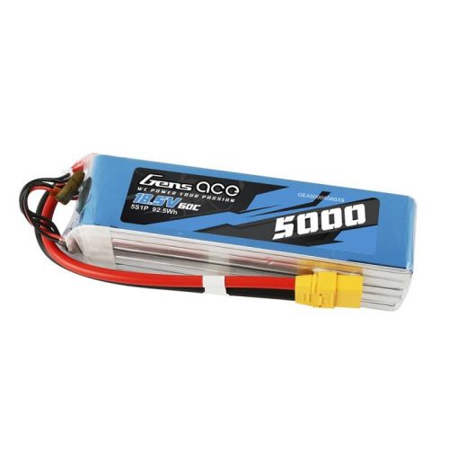 Gens ace Bashing 5000mAh 18.5V 60C 5S1P LiPo akkumulátor XT90 csatlakozóval
