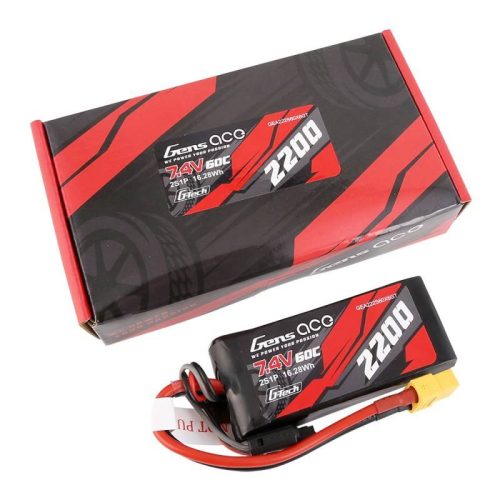 Gens ace G-Tech LiPo 2200mAh 7.4V 60C 2S1P XT60 akkumulátor