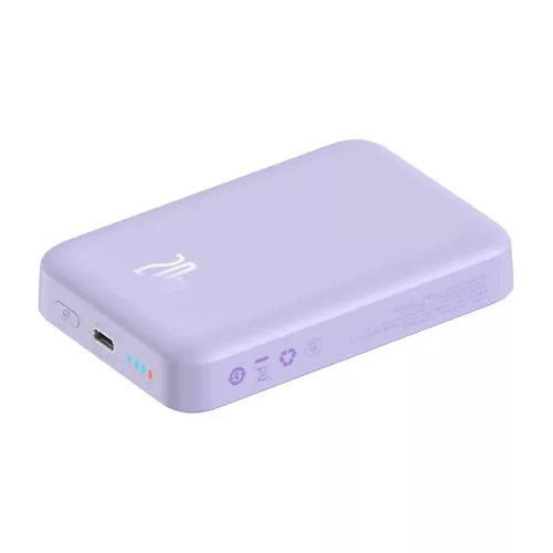 Baseus Magnetic Mini (MagSafe) Powerbank 10000mAh, 20W (lila)