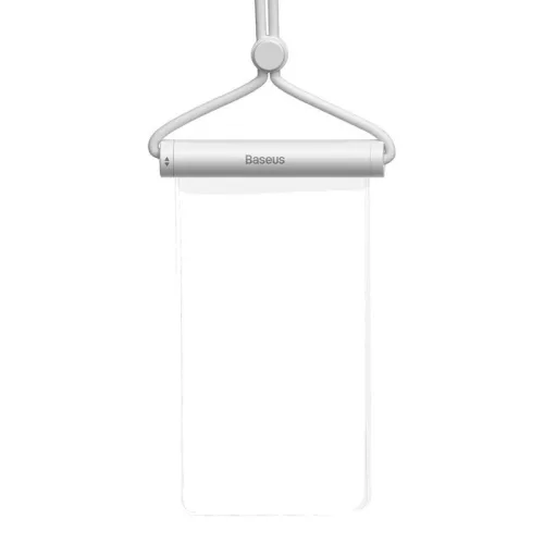 Baseus AquaGlide vízálló telefontok hengeres csúszózárral (fehér)