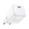 UGREEN 15326 Nexode mini töltő, USB-C, PD3.0, QC4.0, GaN, 30W (fehér)