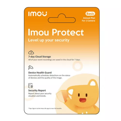 IMOU Protect Basic ajándékkártya (éves terv)