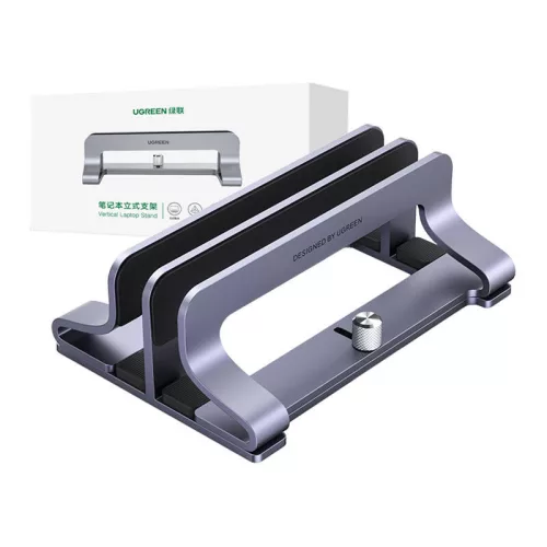 UGREEN 60643 kétrekeszes laptop állvány (ezüst)