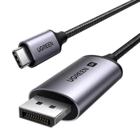 UGREEN CM556 USB-C–DisplayPort 8K kábel, 3m (fekete)